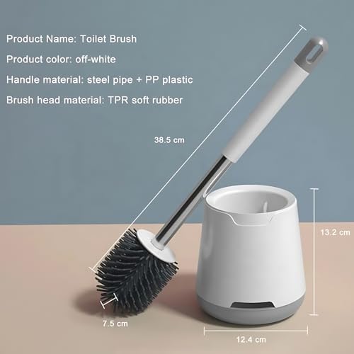 Gudaily Premium Silicone Toilet Brush Set
