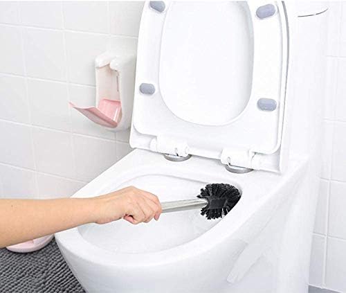 GERRIT Toilet Brush Set with Wall-Mounted Holder