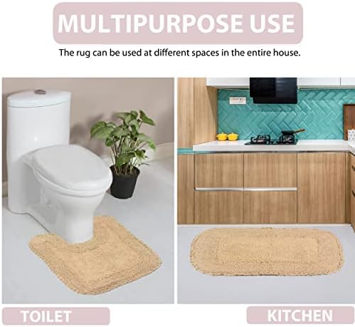 Home Weavers Radiant 100 Cotton Bath Rug Set 17x24