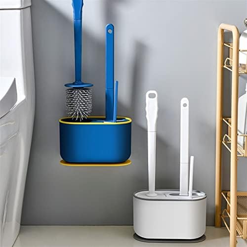 3-in-1 Wall-Mounted Toilet Brush with Holder and Plunger