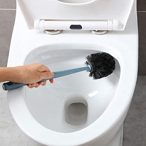 HASMI Wall-Mounted Toilet Brush with Long Handle 1