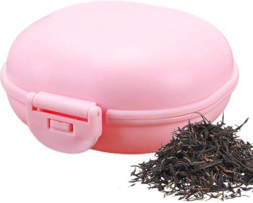 Pink Travel Soap Container - Waterproof Shampoo Bar Holder