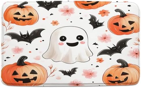 Halloween Bath Rug 16x24 Inch Non-Slip