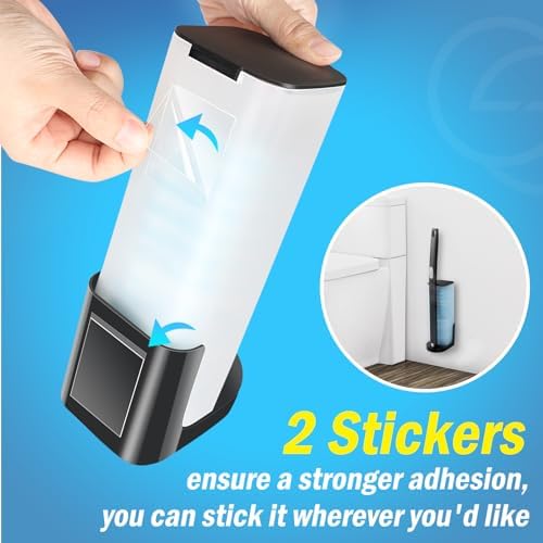 Squish Wall Mounted Toilet Brush with 16 Refills 1