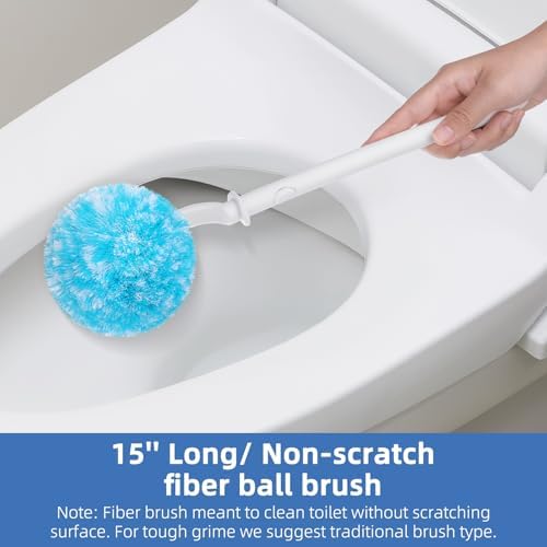 Qaestfy Toilet Brush and Holder Set 1