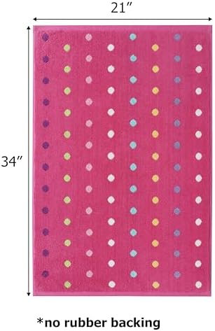 Original Kids Reversible Bath Mat - Pink Multi 21x34