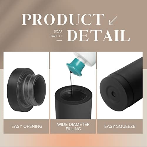 Elm Ridge Essentials 2PCS Silicone Soap Dispenser for Kitchen Sink 1
