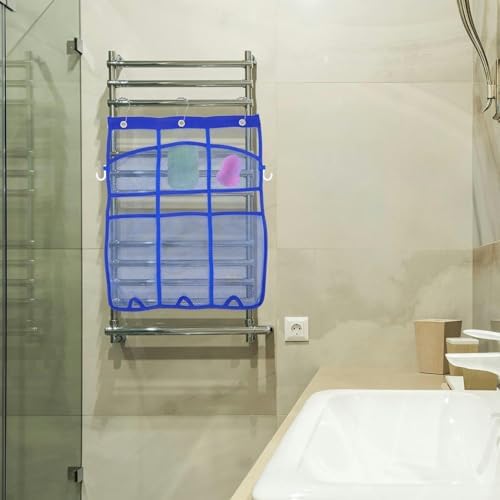 Amosfun Shower Mesh Organizer with 6 Pockets