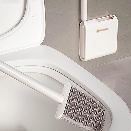 BKEKM Toilet Brush with Holder and Small Cleaning Brush Set