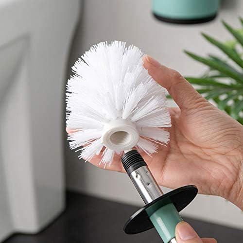 Stainless Steel Wall-Mounted Toilet Brush Set