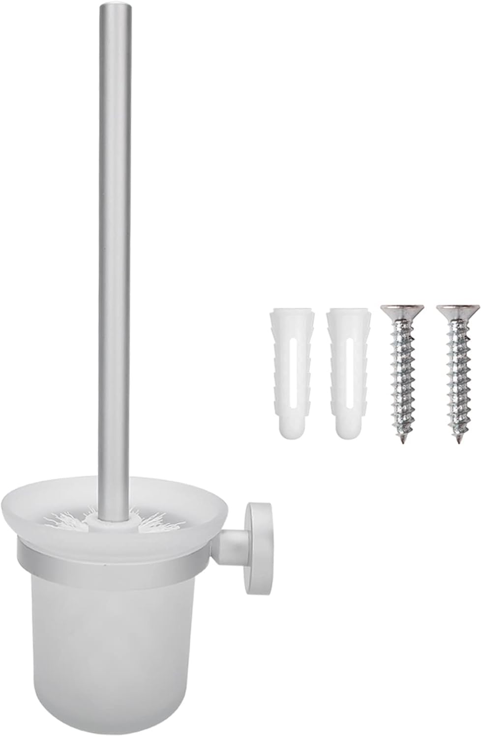 Garosa Toilet Brush and Wall Mounted Holder Set