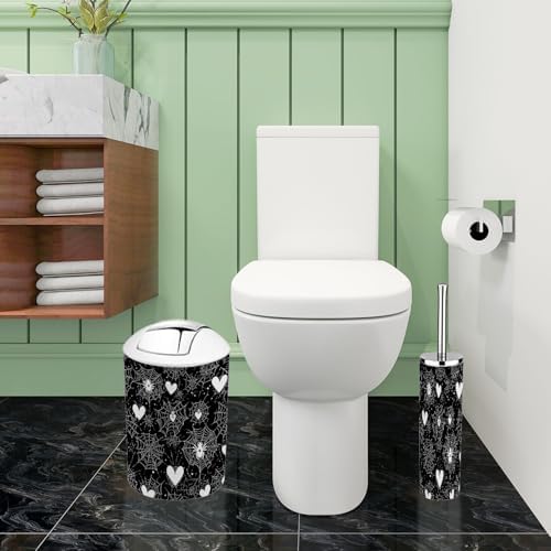 Boho Gothic Bathroom Accessory Set 6 Piece