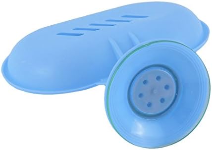 Plastic Bathroom Suction Cup Holder - Blue
