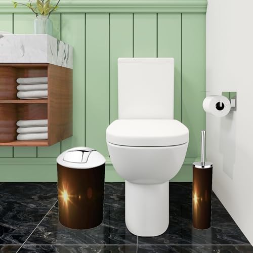 Boho Bathroom Accessory Set 6 Piece Modern Minimalist