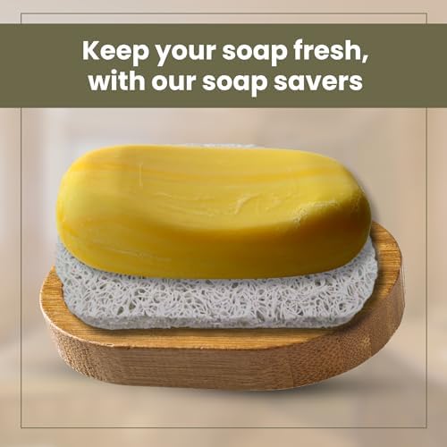 Gadgetime USA Soap Saver Pad - Durable Holder for Kitchen Bathroom
