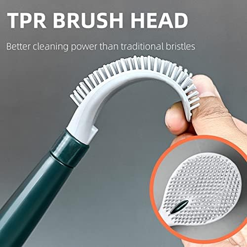 FHSRAEIP Toilet Brush with Silicone Head