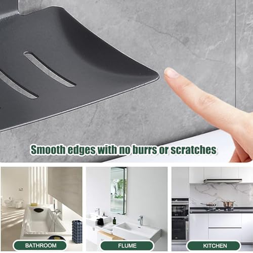Self Adhesive Stainless Steel Soap Dish 2 Pack
