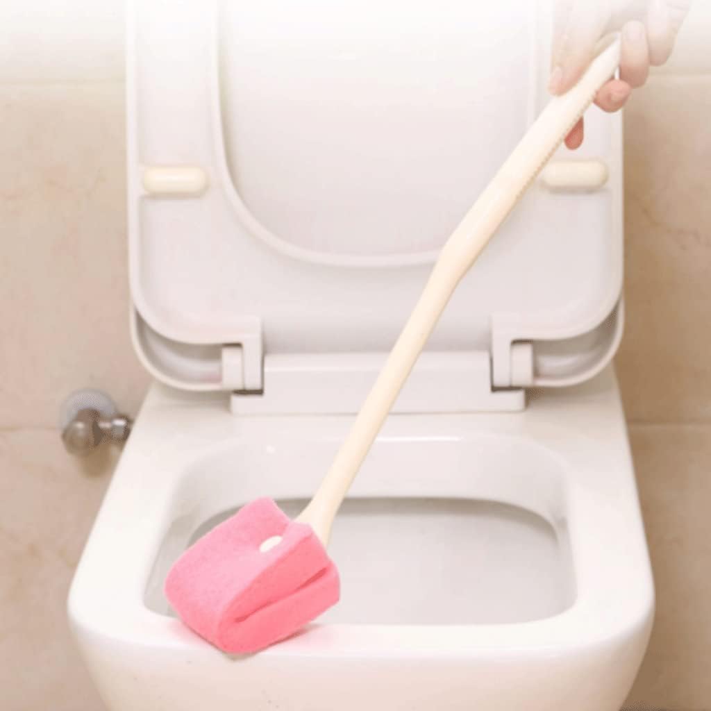 Long Handle Toilet Brush with Sponge Head