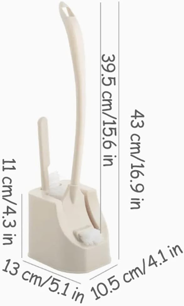 PEKJI Modern Dual-Use Toilet Brush with Holder 1