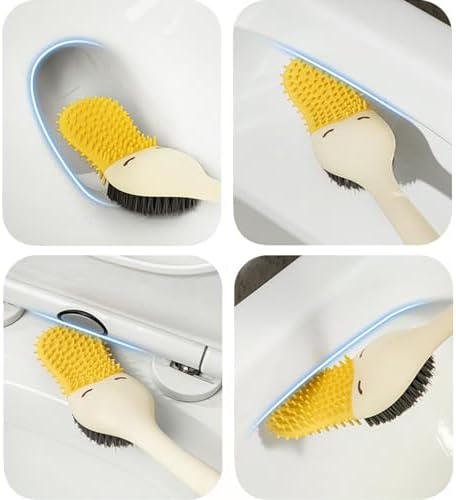 NEREIDS NET Cute Duck Toilet Brush Set