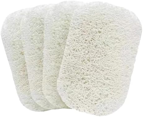 GSHLLO 4 Pcs Non Slip Soap Saver Tray for Bathroom Shower Kitchen