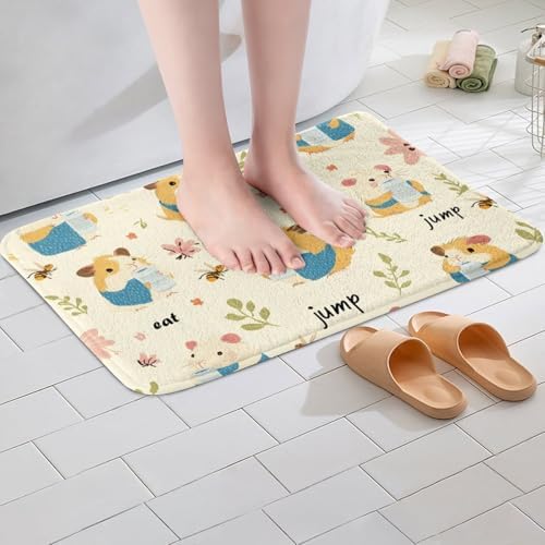 Feelyou Cute Guinea Pig Bath Rug 16x24