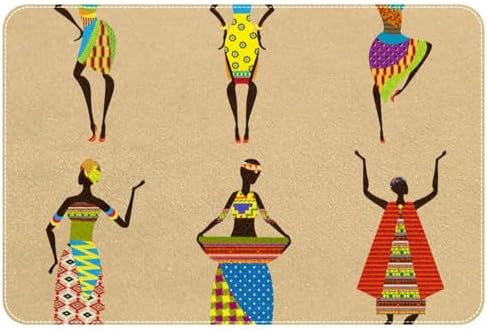 RSMYX Boho Africa Ethnic Pattern Bath Rug 24x16