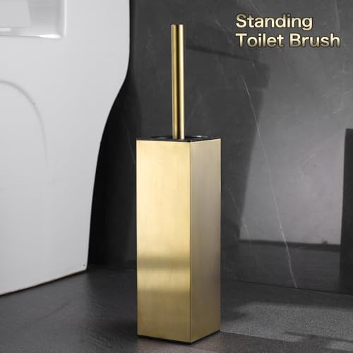 AIREMOEN Upright Toilet Brush Plunger Set