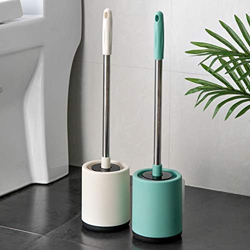 Stainless Steel Wall-Mounted Toilet Brush Set