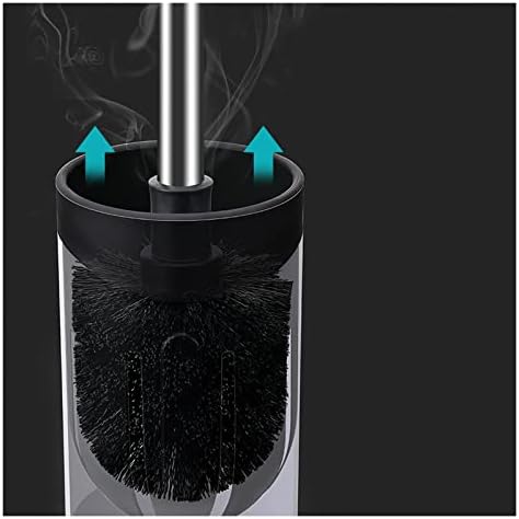 HASMI Wall-Mounted Toilet Brush with Long Handle