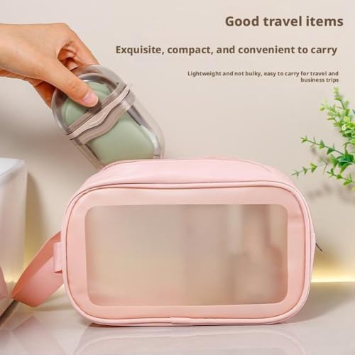 Travel Soap Case with Leakproof Lid and Shampoo Bar Holder