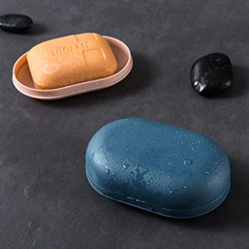 Yiwula 4PCS Soap Box with Lid Holder