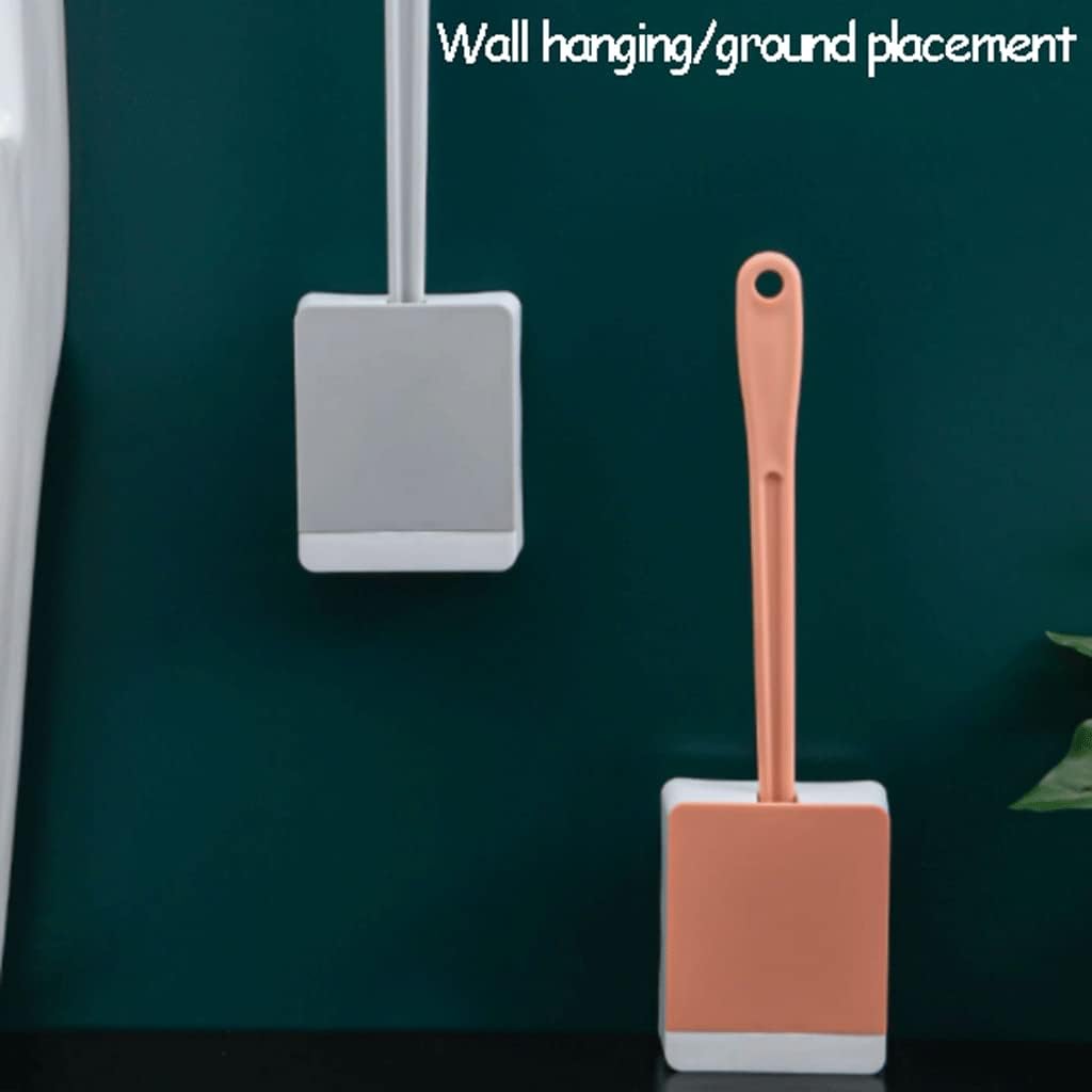 SUREK Soft Silicone Toilet Brush with Holder 1