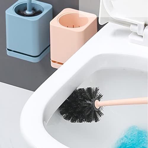 KOOFUR Toilet Brush Holder with Base and Long Handle