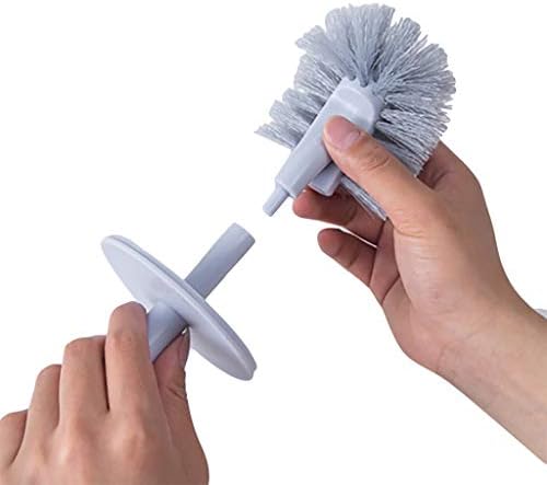 CENGNIAN Toilet Brush and Holder Set Blue