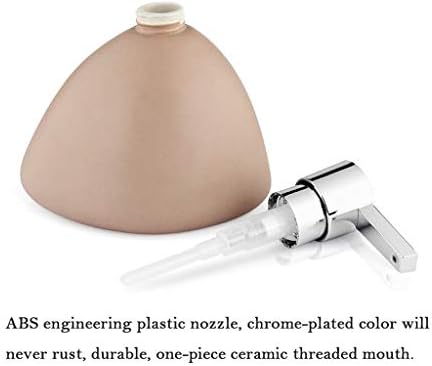 MBATKA 5-Pack Ceramic Matte Soap Dispenser for Kitchen and Bathroom