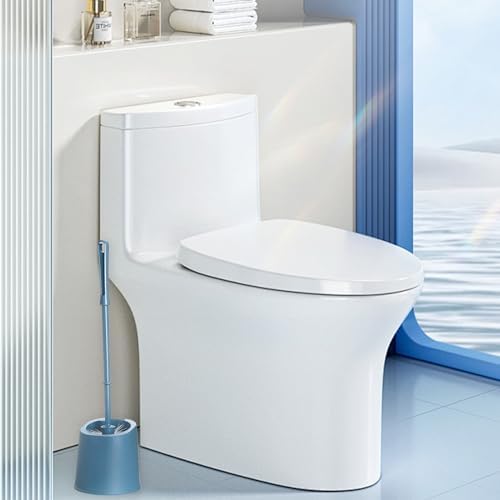 Toilet Bowl Brush Holder with Toilet Brush and Base