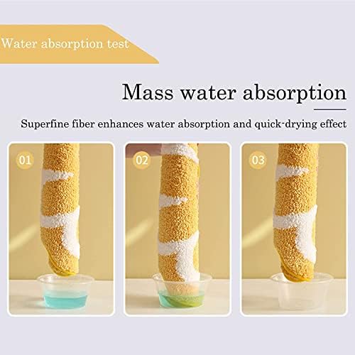 Benemall Cute Bath Flower Non-Slip Rug - Yellow Low Pile