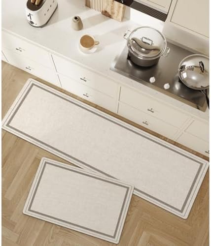 Nvzi Bathroom Rug Mat 24x16inch Non-Slip Plush Shaggy 1