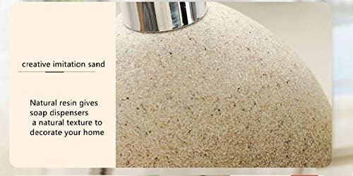 SAFWE Beige Resin Liquid Soap Dispenser with Pump
