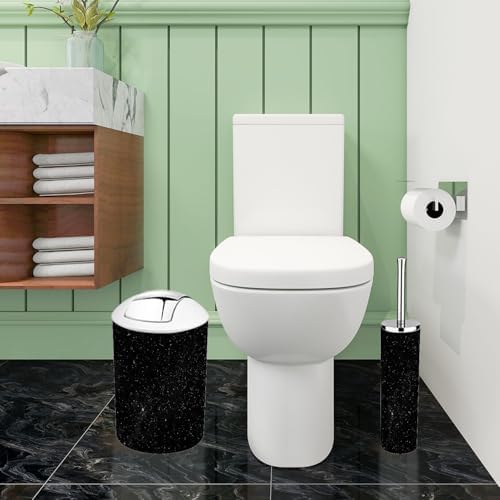 Boho Starlit Sky Graphic Bathroom Accessory Set 6 Piece