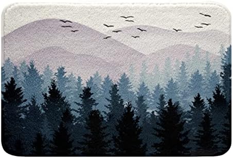 Feelyou Nature Bath Rug 20x32 Non-Slip