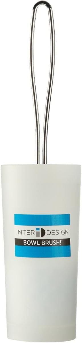InterDesign iDesign Loop Toilet Bowl Brush and Holder - Clear