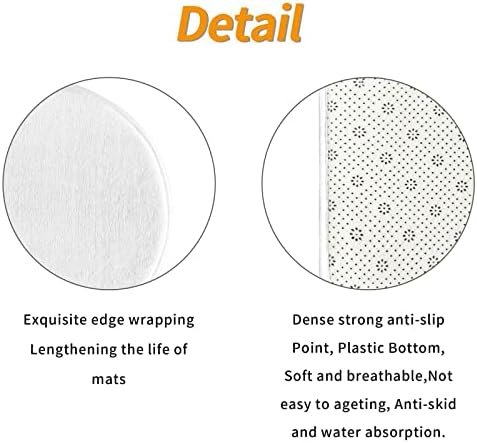Custom Bath Mat Set 3 Pieces Seagreen Non-Slip Rugs