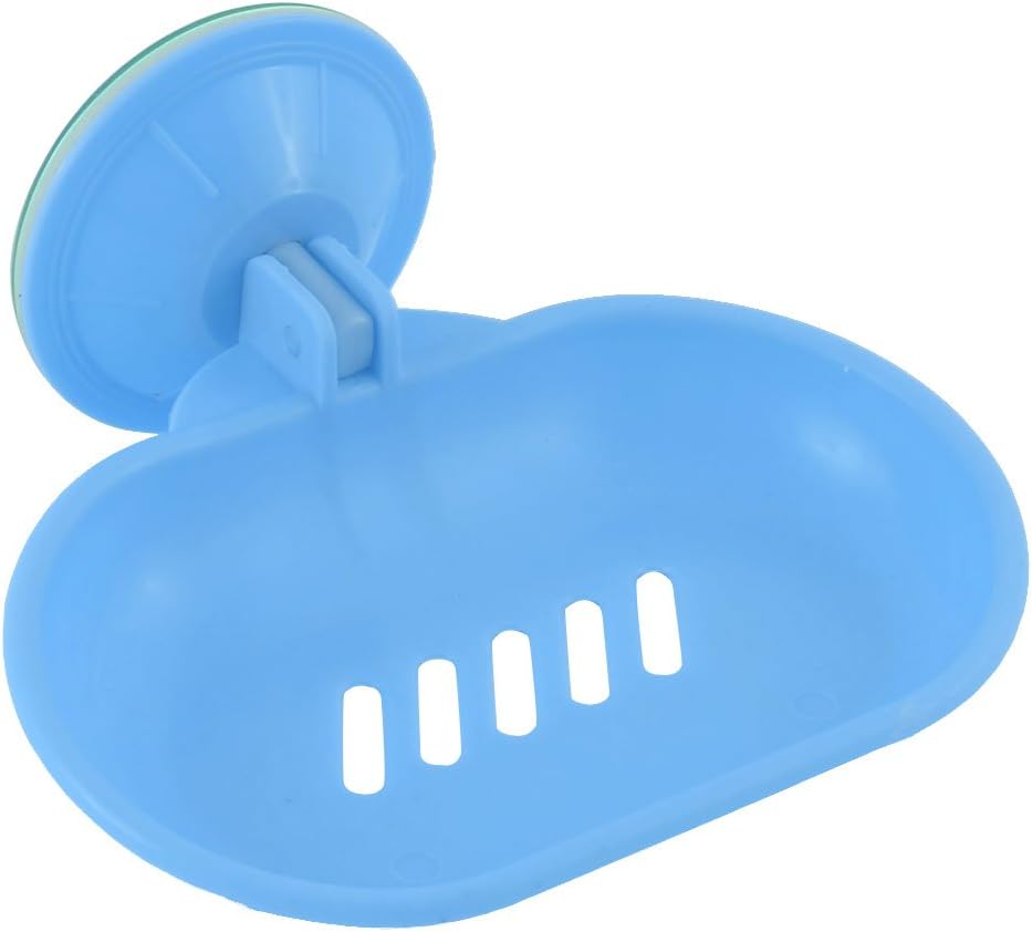 Plastic Bathroom Suction Cup Holder - Blue