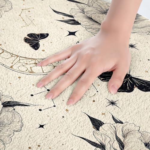 Feelyou Butterfly Bath Rug 16x24 Inch 1