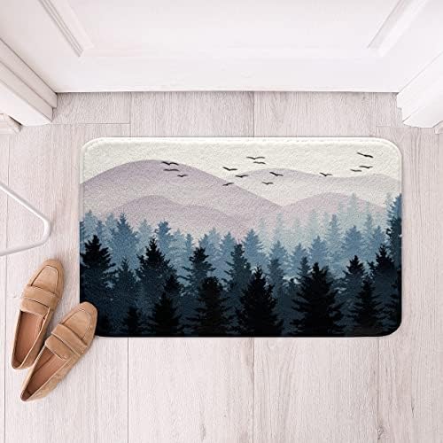 Feelyou Nature Bath Rug 20x32 Non-Slip