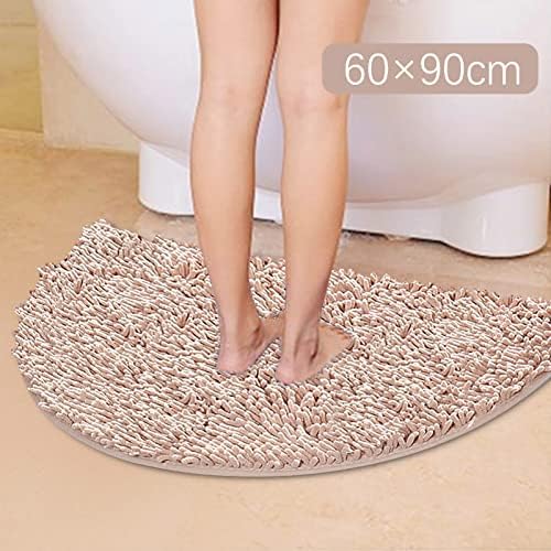 Chenille Bath Mat Rug 24x36 Inch Non-Slip