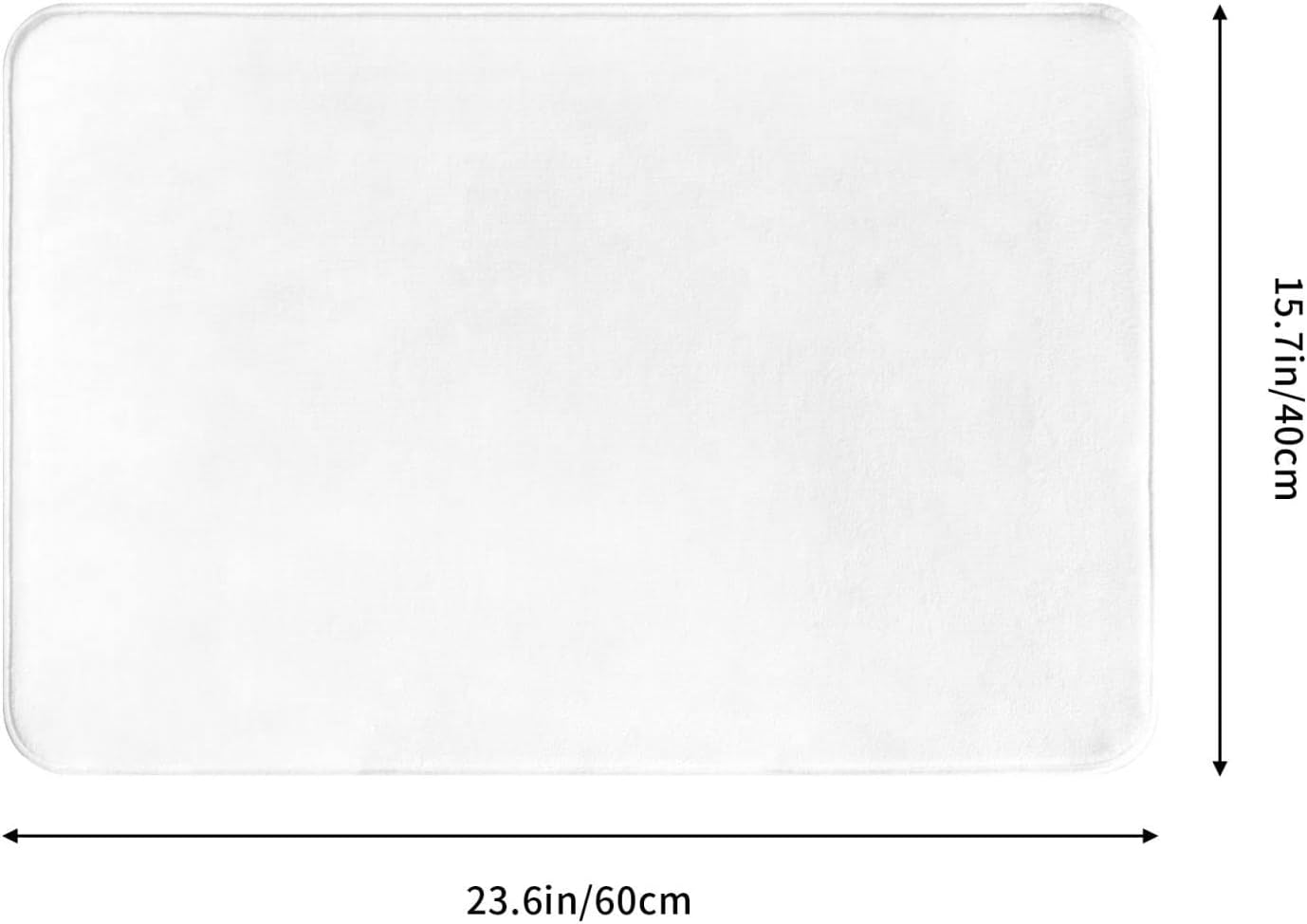 Lidahong Get Naked Bath Mat 16x24 Inch 1