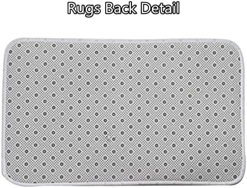 Funny Highland Cow Bath Rug Farmhouse Style 16x24in